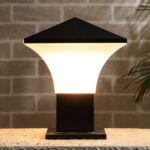 Fantum Square Metal and PVC Classy Gate Light